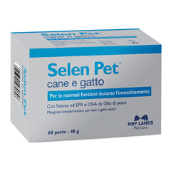 Selen pet cani gatti blister 60 perle - Scodinzolando