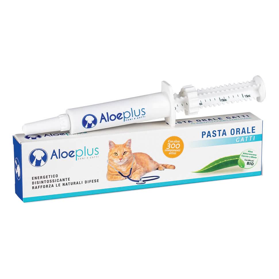 Aloeplus Pasta Orale Classica Gatti 15ml