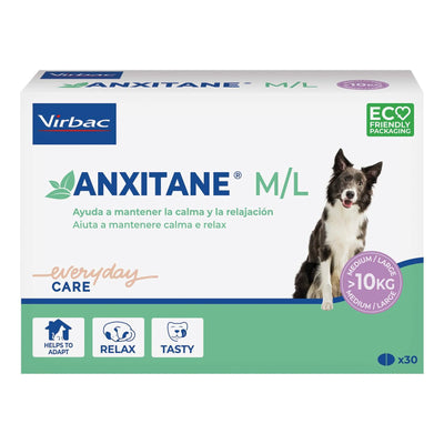 Anxitane M L Virbac 30 Compresse | L-teanina Cani Ansia Stress
