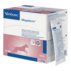 Megaderm supplemento cani superiori a 10 kg scatola da 28 sacchetti monodose 4 ml