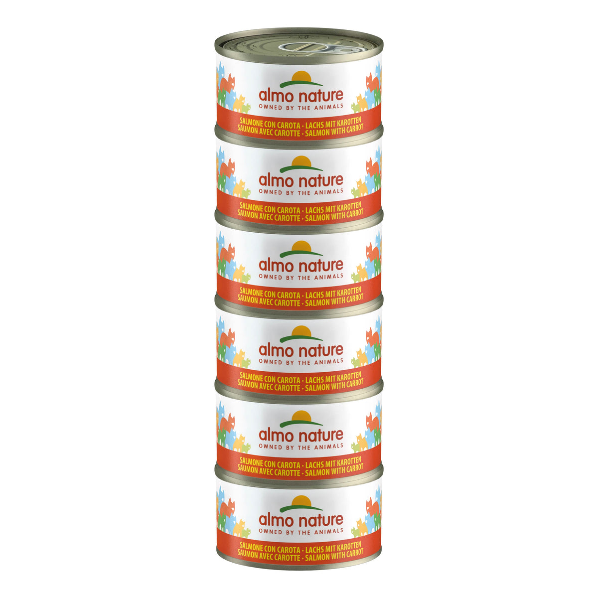 Almo Nature Cat Salmone Carote 70g