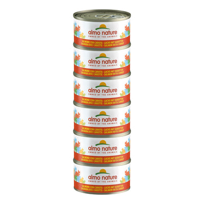 Almo Nature Cat Salmone Carote 70g