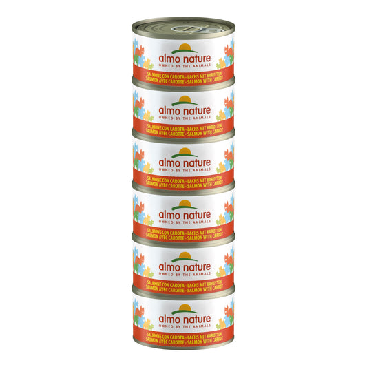 Almo Nature Cat Salmone Carote 70g