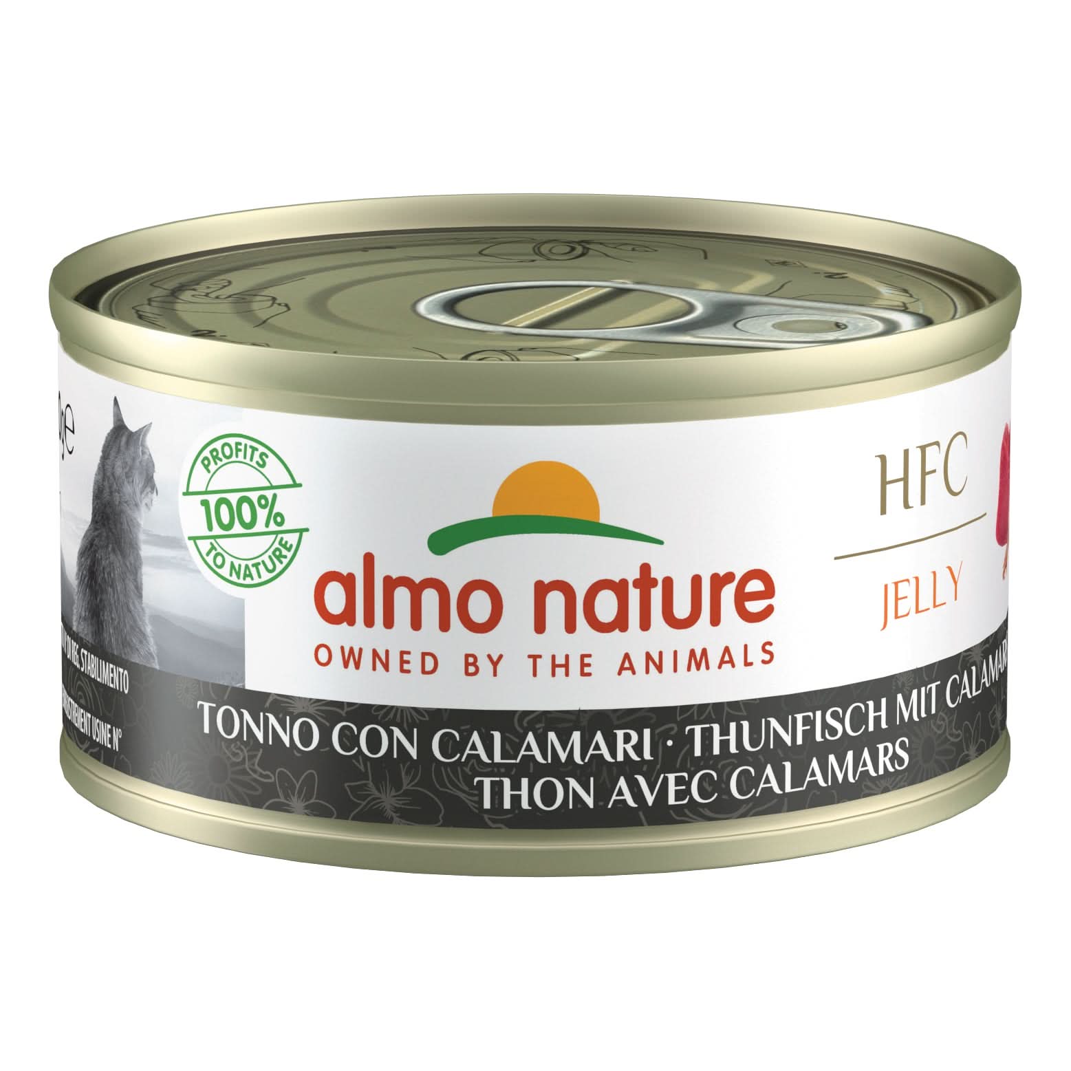 Almo Nature Cat Tonno Calamari 70g