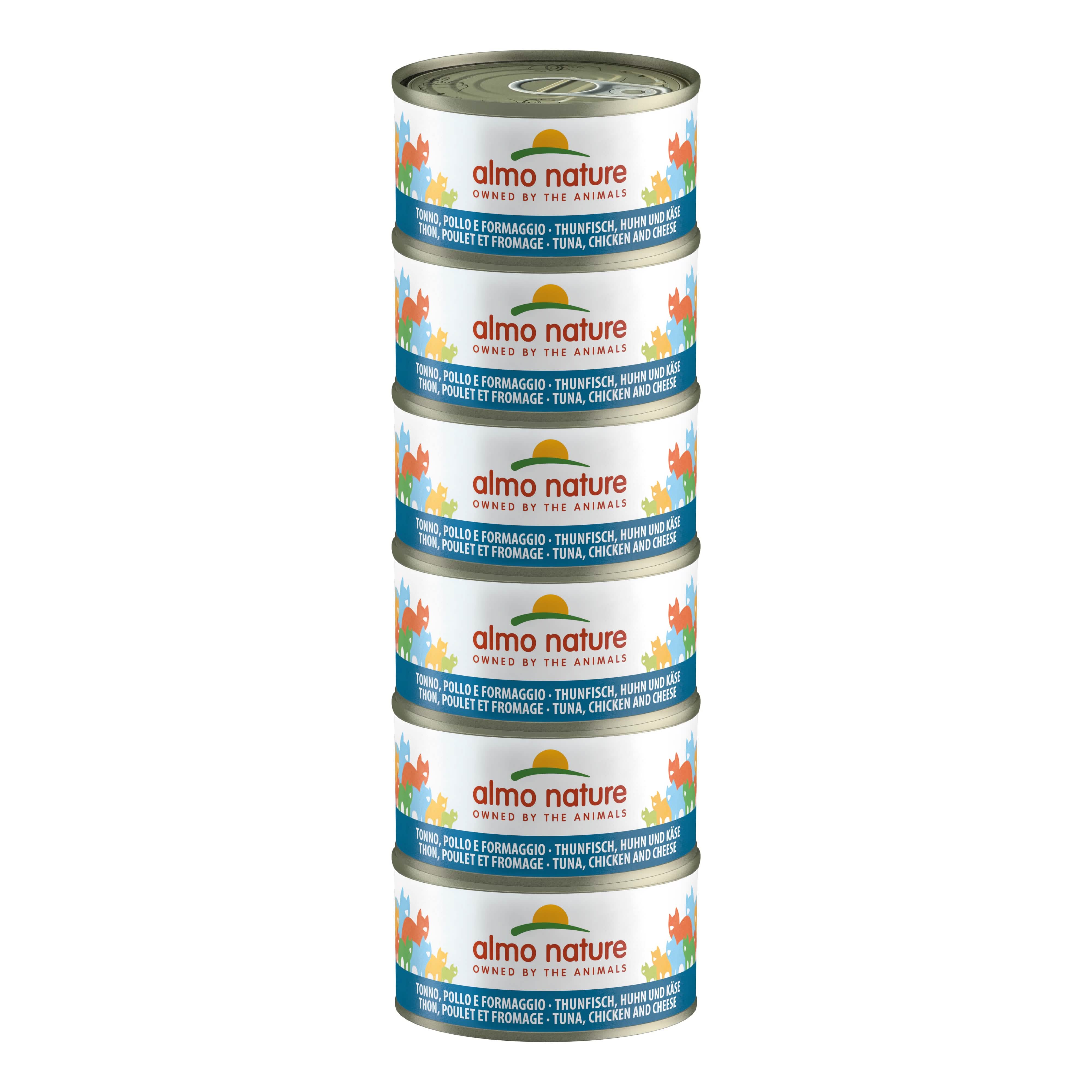 Almo Nature Cat Tonno Formaggio 70g