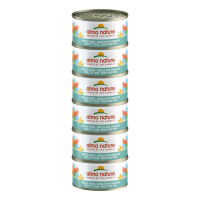 Almo Nature Cat Trota Tonno 70g