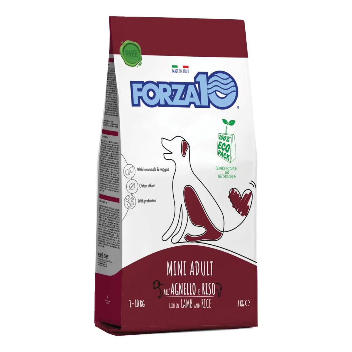 Forza 10 maintenance cane agnello e riso 2 kg