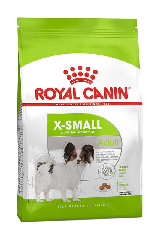 Size health nutrition xsmall adult 500 g