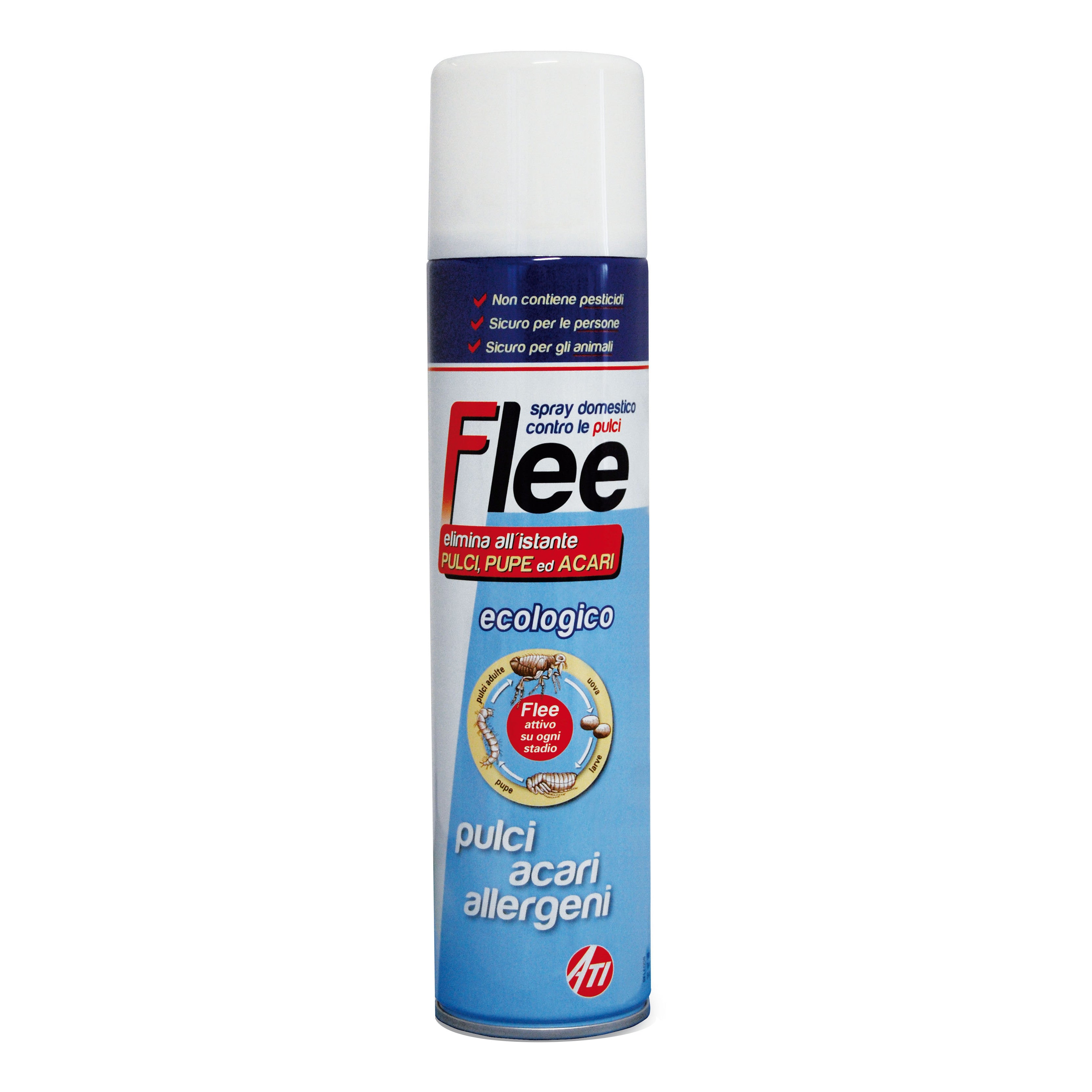 Flee spray domestico antipulci flacone spray 400 ml - Scodinzolando