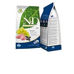N&d dog agnello e mirtillo adult mini 800g