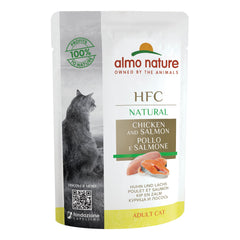 Almo Nature Pollo&salmone 55g