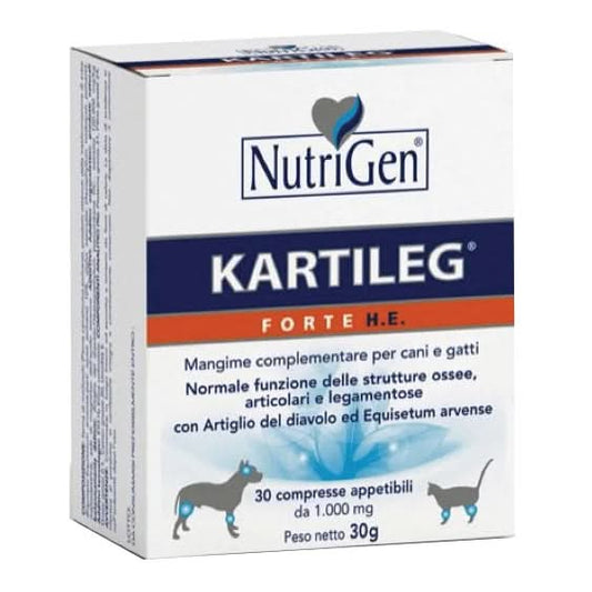 Kartileg forte he 60 compresse appetibili nutrigen