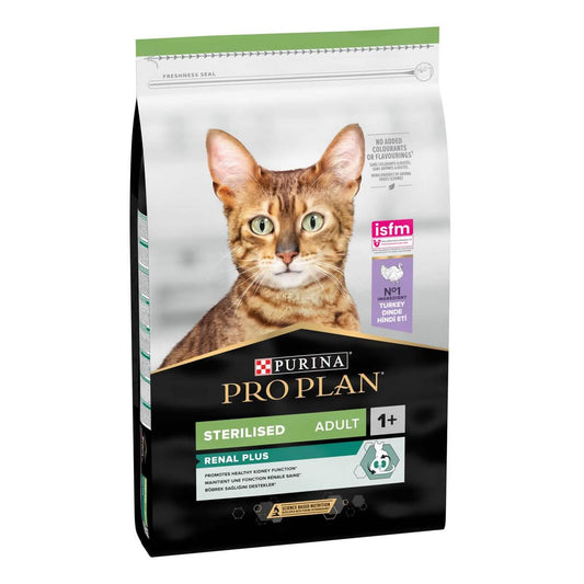 Pro plan gatto sterilised optirenal tacchino 10 kg