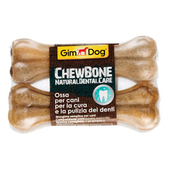 Gimdog bufalo osso cm 11,25-4,1/2 2 pezzi