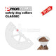 Collare elisabettiano classico/opaco 10 xs
