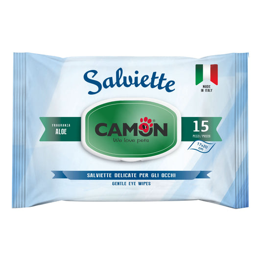 Salvietta detergente occhi 15 pezzi - Scodinzolando