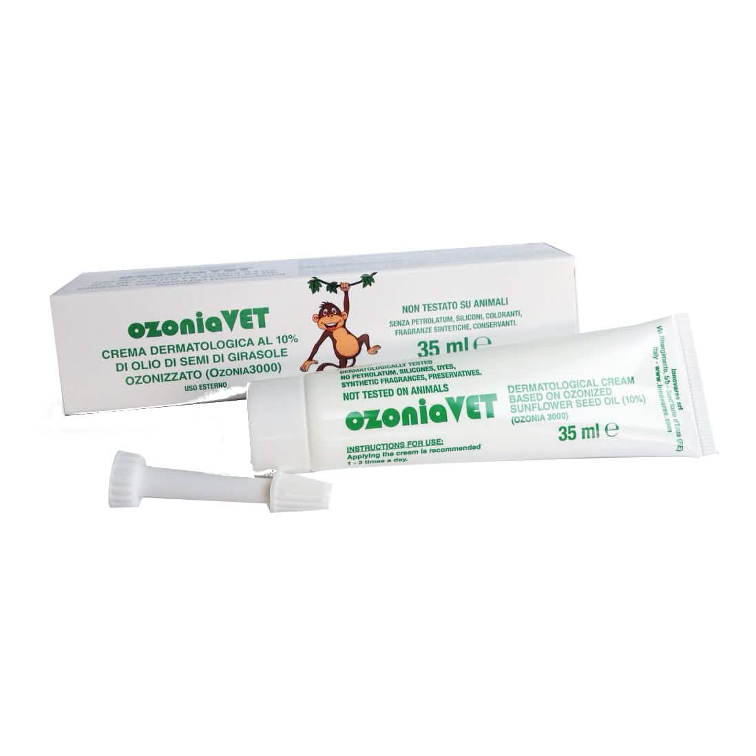 Ozoniavet crema dermatologica veterinaria 35 ml - Scodinzolando