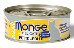 Monge natural quality gatto monge delicate petto di pollo 80 g