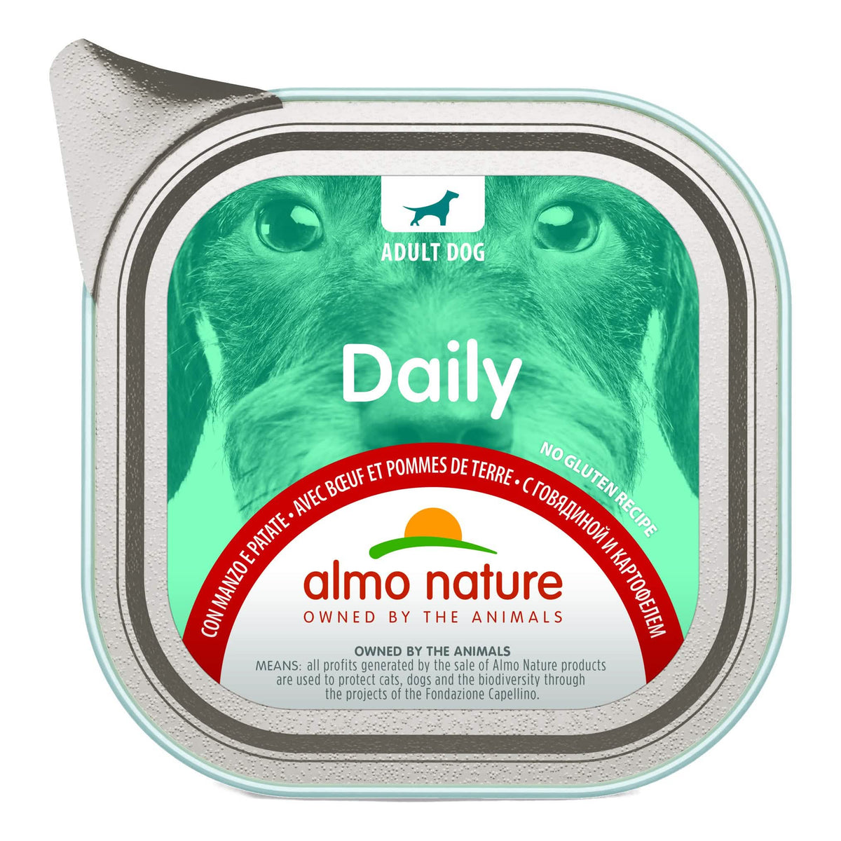 Daily menu dogs manzo/patate 100 g