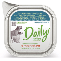 Daily menu dogs merluzzo/fagiolini 100 g