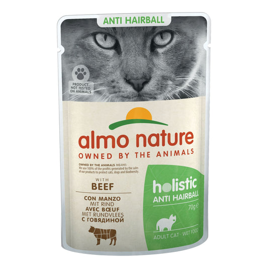Anti-hairball Manzo 70g