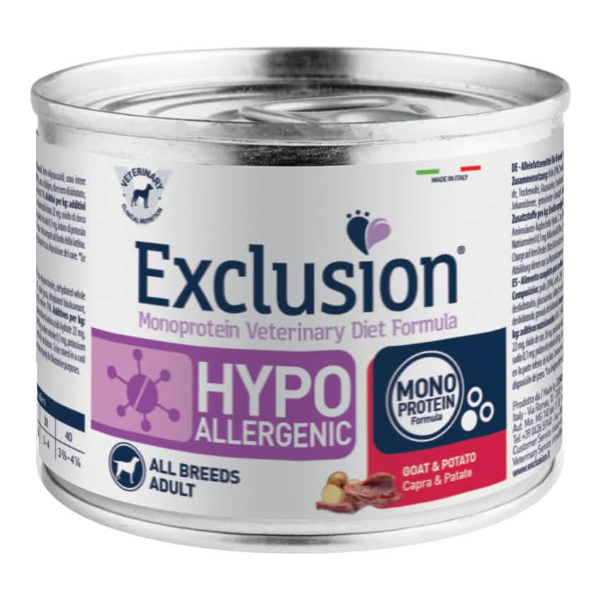 Exclusion diet hypoallergenic goat and potato 200 g
