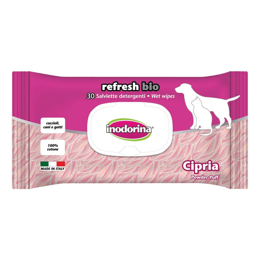 Inodorina salviette bio cipria 30 pezzi