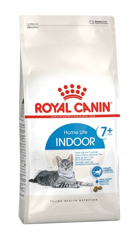 Feline health nutrition home life indoor 7+ 400 g
