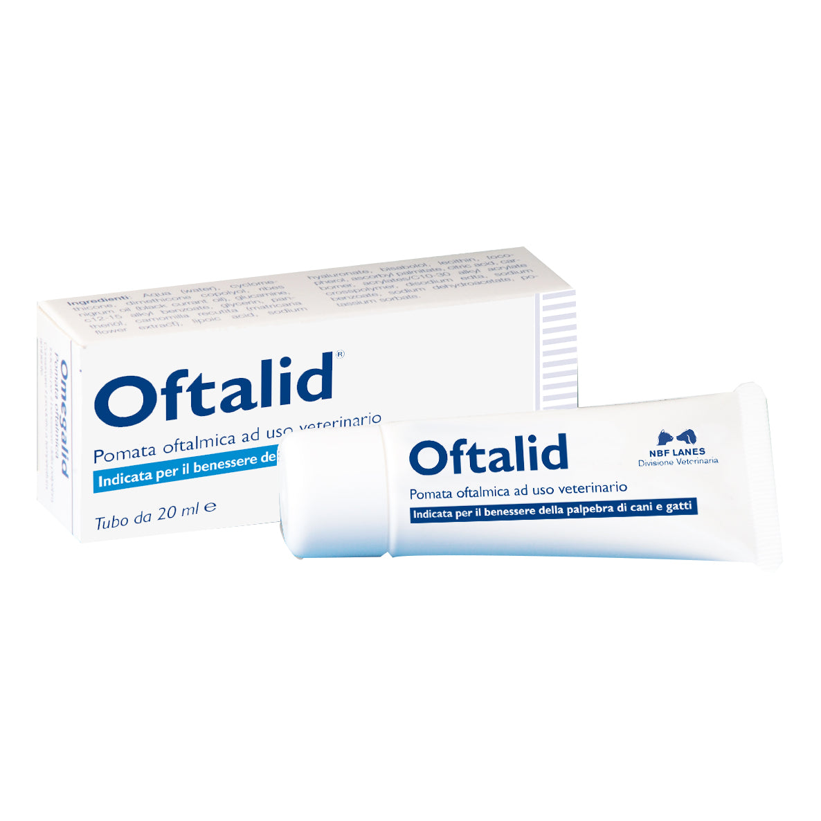 Oftalid pomata oftalmica 20 ml - Scodinzolando