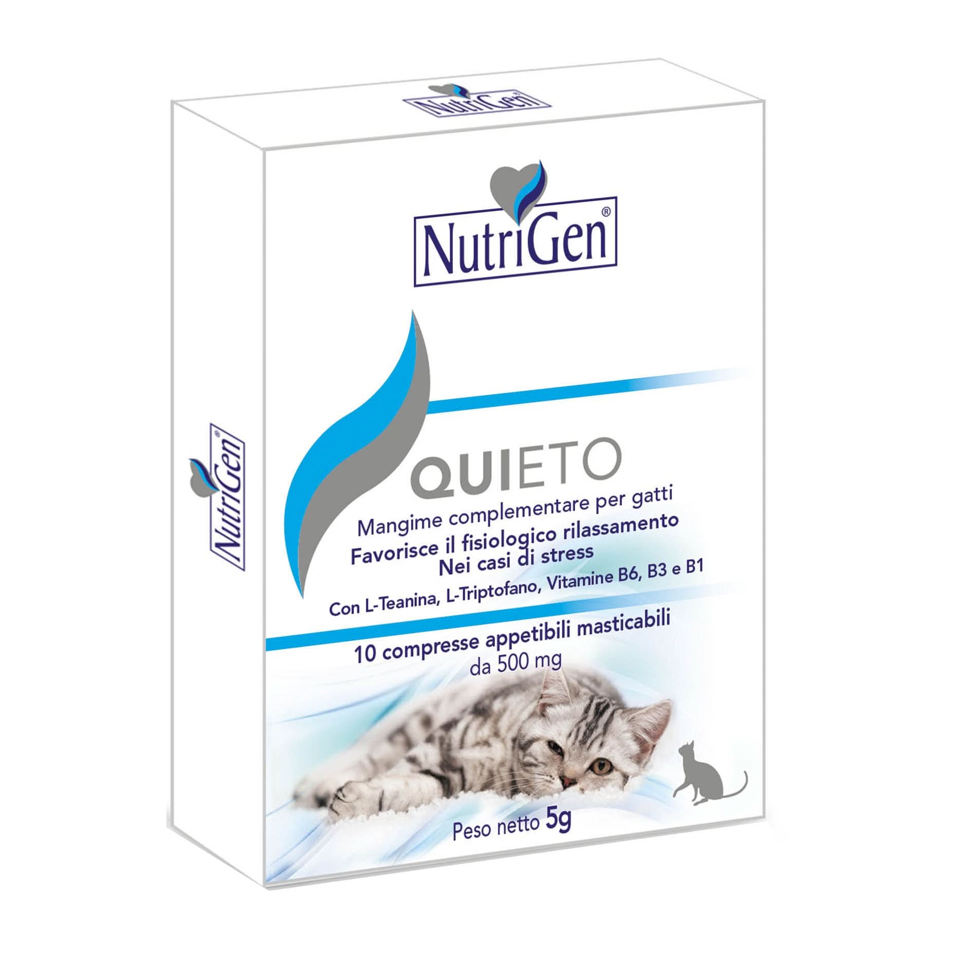 Quieto gatto 10 tavolette - Scodinzolando