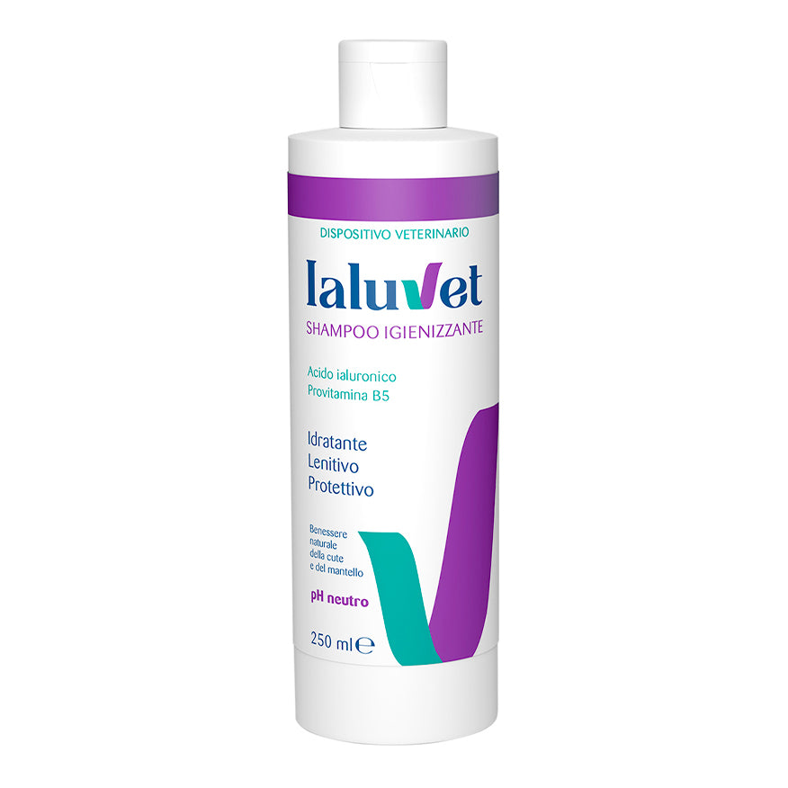 Ialuvet shampoo igienizzante 250 ml - Scodinzolando