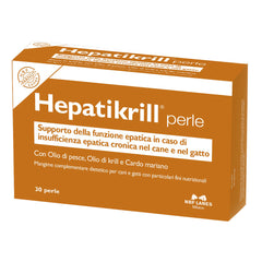 Hepatikrill cani e gatti blister 30 perle - Scodinzolando