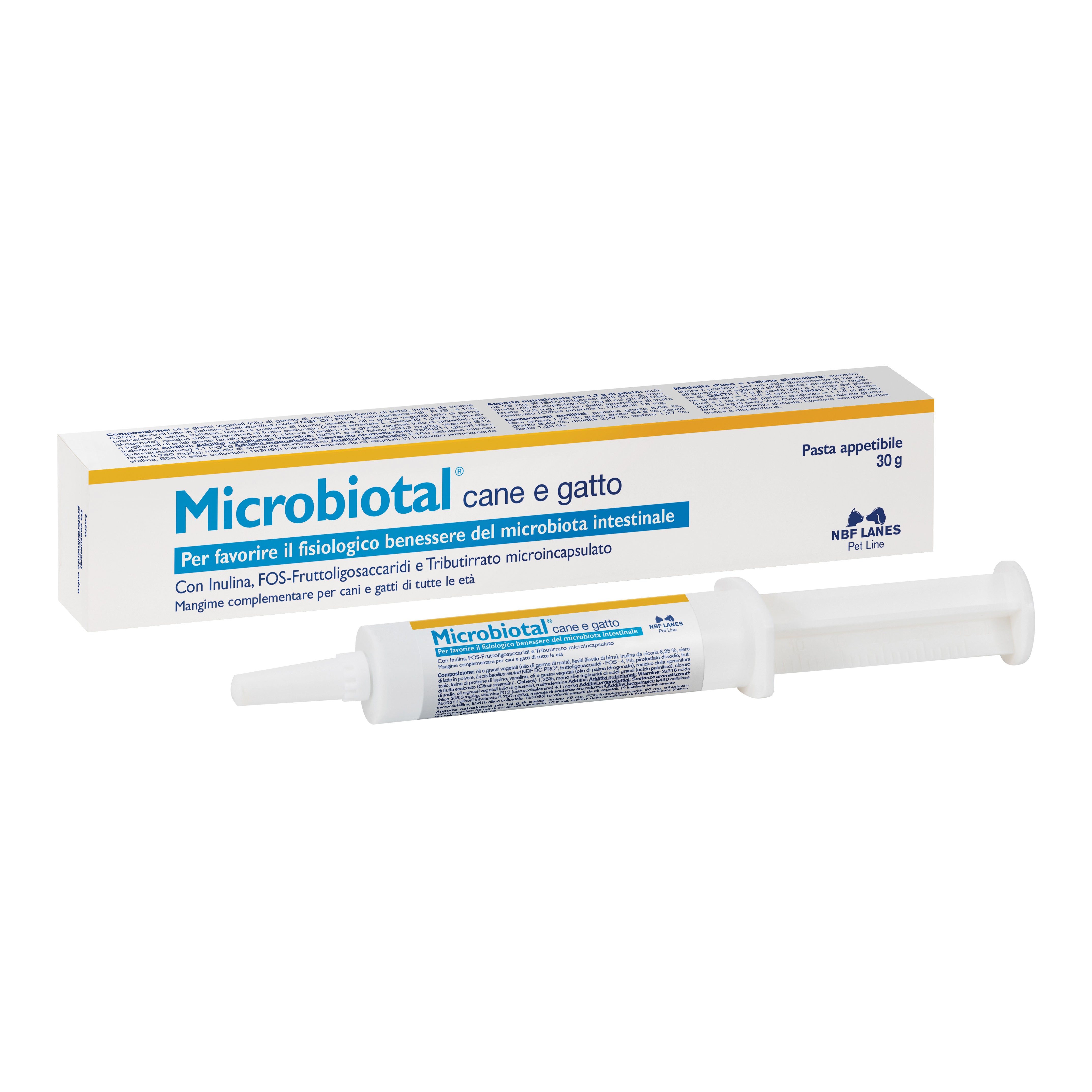 Microbiotal pasta 30 g - Scodinzolando