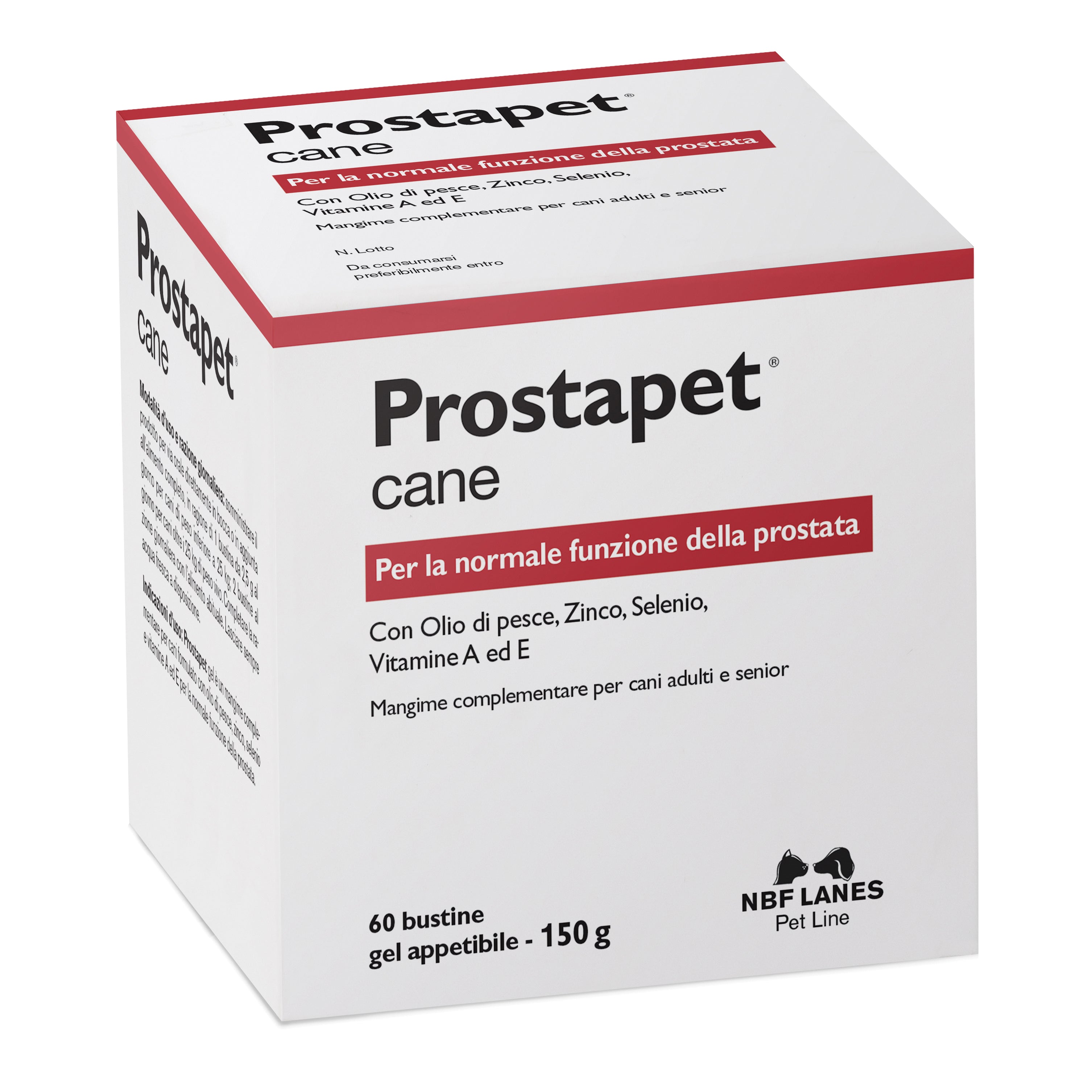 Prostapet cane gel 60 bustine - Scodinzolando