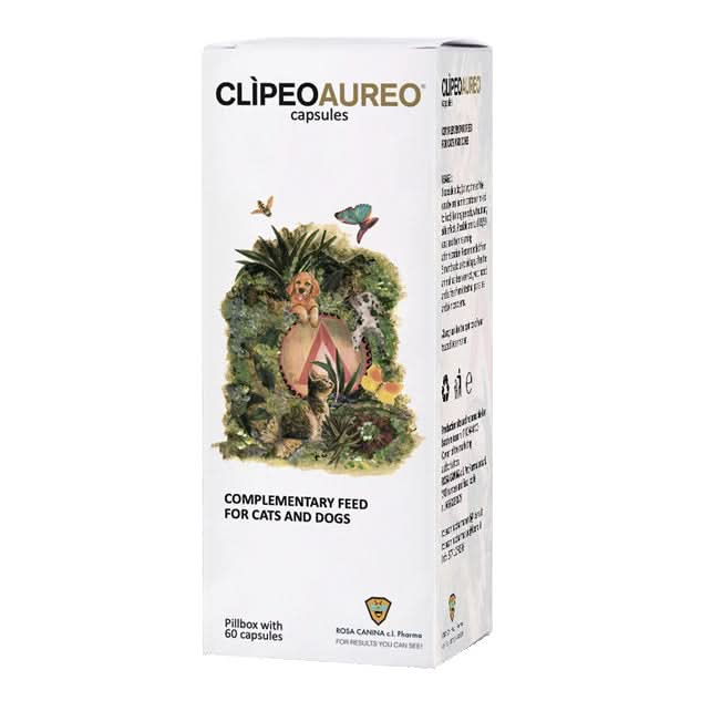 Clipeo aureo 60 capsule - Scodinzolando