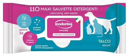 Inodorina salviette everyday talco 110 pezzi