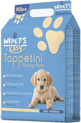 Wipets easy tappetini pet easy 60x60 cm 10 pezzi