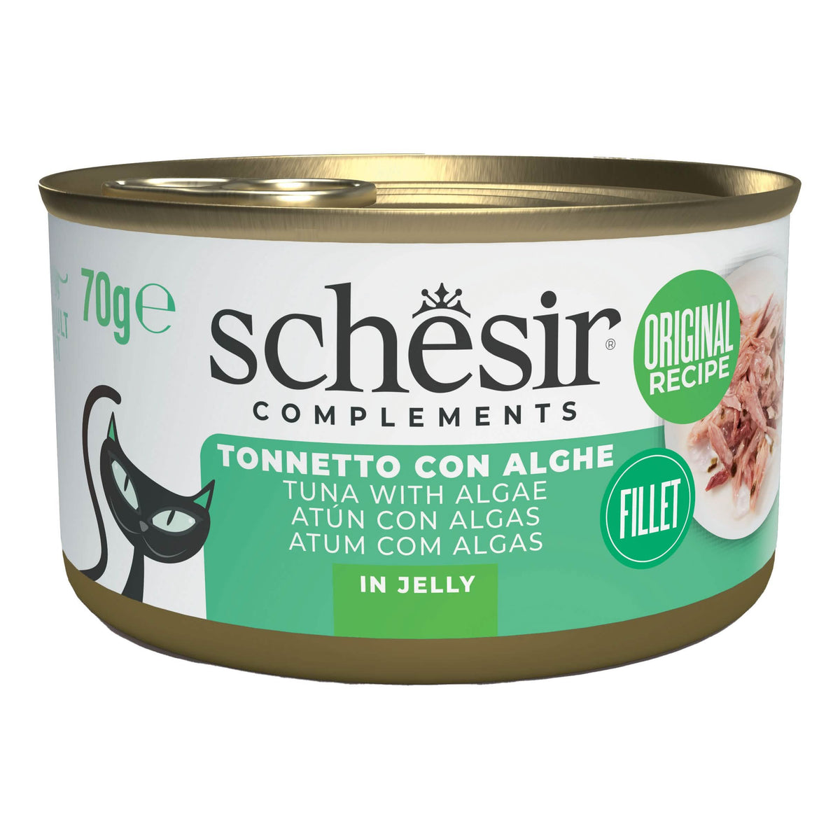 Schesir cat tonnetto con alghe 70 g