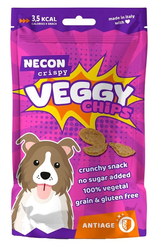 Necon crispy dog veggy chips antiage 85 g
