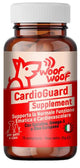 Woof woof wellness cardioguard supplement salute cardiovascolare cani e gatti 75 compresse