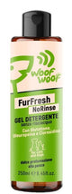 Woof woof wellness furfresh norinse shampoo gel senza risciacquo 250 ml