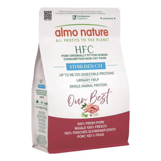 Almo Hfc Crocchette Gatto Our Best Adult Sterilizzato Maiale 300g