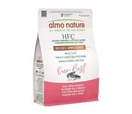 Almo hfc crocchette gatto our best adult highly appetizing salmone 300 g