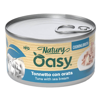 Oasy wet cat natury cooking broth tonnetto orata 85 g