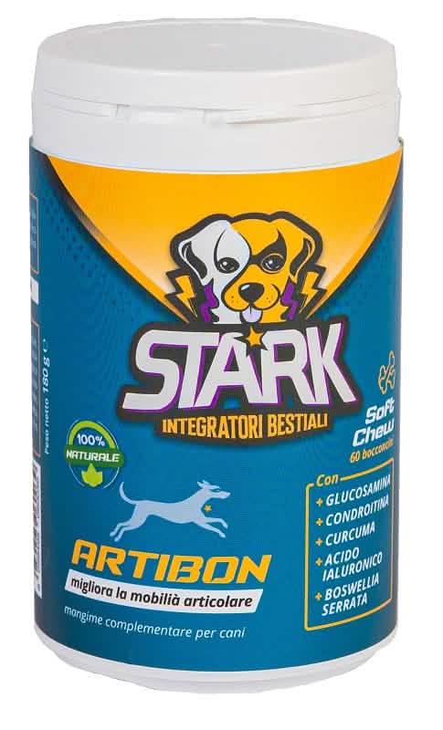 Stark integratori bestiali artibon 60 soft chew