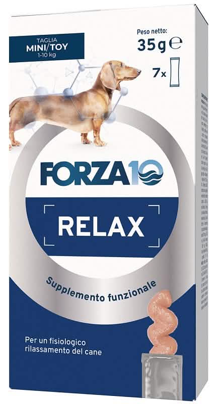 Forza 10 supplement relax dog mini&toy adult 7 bustine da 5 g