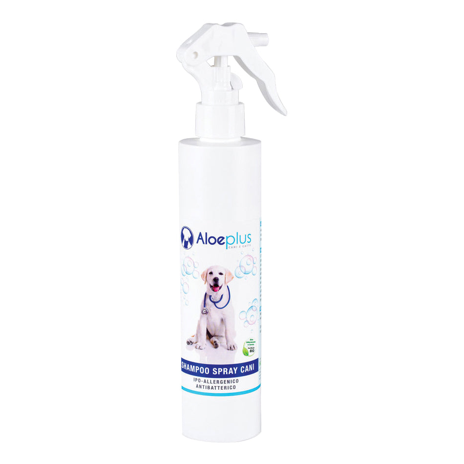 Aloeplus shampoo spray cani 250 ml - Scodinzolando