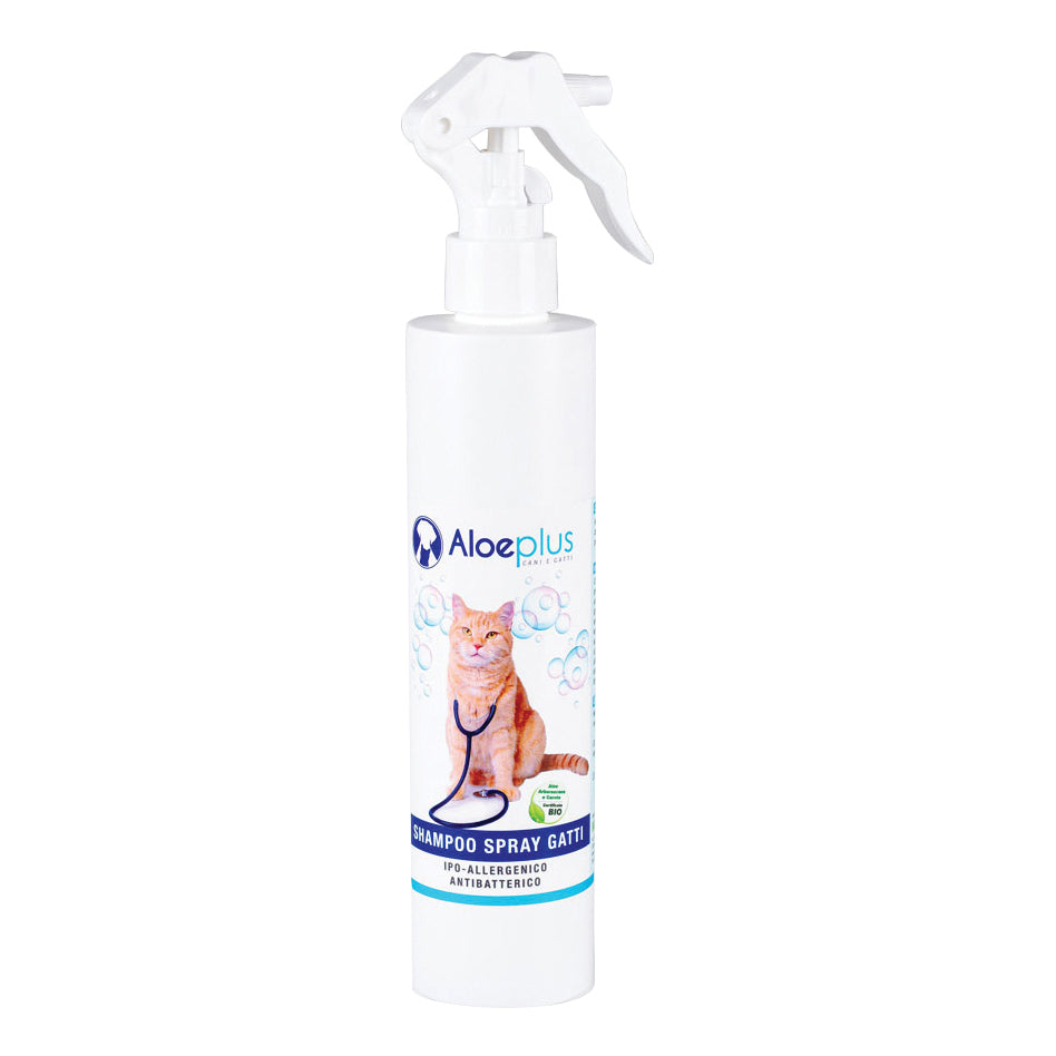 Aloeplus shampoo spray gatti 250 ml - Scodinzolando