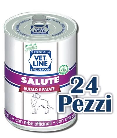 Vet line salute bufalo/patate 400 g