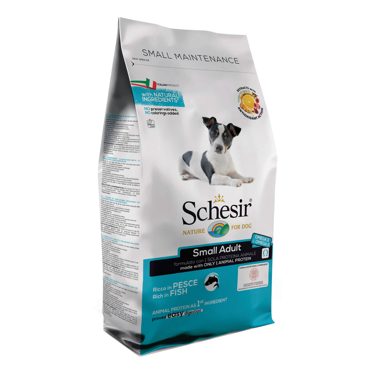 Schesir dry small mantenimento pesce e riso 2 kg